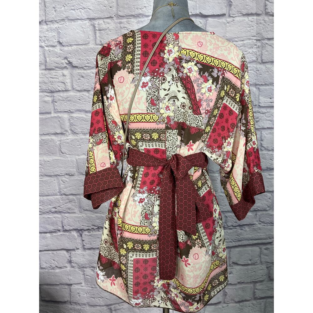 Vintage Faded Glory Y2k Boho Hippie Kaftan Style … - image 2